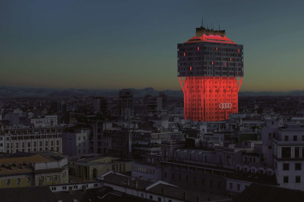 Torre Velasca - Salone del Mobile - Ingo Maurer