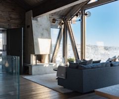 Uno chalet da sogno che fa venire voglia di tornare in inverno